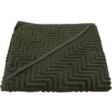 Filibabba Zigzag Towel Dark Green