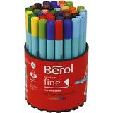 Textilpennor Berol Colour Fine 0.6mm 42-pack