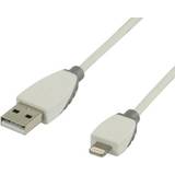 Gula - USB-USB - USB-kabel Kablar Bandridge USB A - Lightning 3m