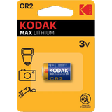 Cr2 3v batterier och laddbart Kodak CR2