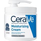 CeraVe Icke-komedogena Ansiktskrämer CeraVe Moisturizing Cream 454g Pump