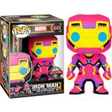 Funko Iron Man Figurer Funko Pop! Marvel Black Light Iron Man