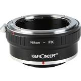 Nikon F Objektivadapters K&F Concept Adapter Nikon F To Fujifilm X Objektivadapter