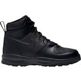 Läderimitation Kängor Nike Manoa Leather PS - Black/Black/Black