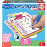 Educa Plastleksaker Babyleksaker Educa Peppa Pig Connector Junior
