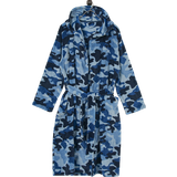 Ellos Barnkläder Ellos Badrock med Mjuk Velourkänsla - Navy Patterned