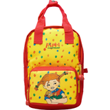 Pippi Longstocking Small Backpack - Yellow/Red