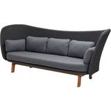 Cane-Line Peacock Wing 3-seat Soffa