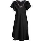 Silke/Siden Nattlinnen Lady Avenue Pure Silk Nightgown - Black