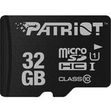 Patriot Minneskort Patriot LX microSDHC Class 10 UHS-I 32GB