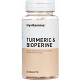 Myvitamins Kosttillskott Myvitamins Turmeric & Bioperine 60 st
