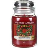 Yankee Candle Red Apple Wreath Large Doftljus 623g