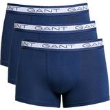 Gant Blåa Underkläder Gant Basic Solid Trunks 3-pack - Persian Blue