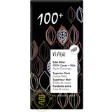 Vivani Choklad Vivani Superior Dark 100+ with Cocoa Nibs 80g