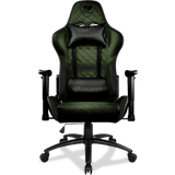 Justerbart armstöd - PVC-läder Gamingstolar Cougar Armor One X Gaming Chair - Black/Green