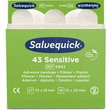 Första hjälpen Salvequick Sensitive Plaster 43x6-pack Refill