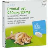 Bayer Katter Husdjur Bayer Drontal Vet 230mg/20mg 2 Tablets