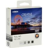 3.3x3.3” (85x85mm) Kameralinsfilter Cokin Full ND Filters Kit 84mm