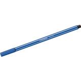 Stabilo Textilpennor Stabilo Pen 68 Fibre Tip Dark Blue 1mm