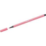Rosa Textilpennor Stabilo Pen 68 Fibre Tip Dark Pink 1mm
