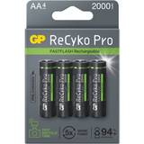 Gp recyko GP Batteries ReCyko Pro Photoflash Battery AA 2000mAh 4-pack
