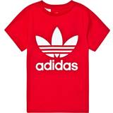 adidas Kid's Trefoil T-shirt - Scarlet/White (ED7795)
