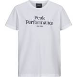 Peak Performance T-shirts Barnkläder Peak Performance Junior Original Tee - White (G66760032-089)