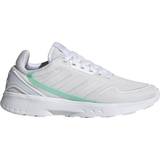 Adidas Syntetisk - Unisex Sneakers adidas Nebzed - Cloud White/Dash Grey/Bahia Mint