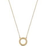 Guld Halsband Edblad Monaco Necklace - Gold/Transparent