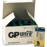 9V (6LR61) - Batterier Batterier & Laddbart GP Batteries Ultra Plus Alkaline 9V 10-pack
