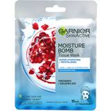 Alkoholfri Ansiktsmasker Garnier Moisture Bomb Pomegranate Hydrating Face Sheet Mask