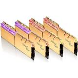 128 GB - DDR4 - Guld RAM minnen G.Skill Trident Z Royal Gold DDR4 3600MHz 4x32GB (F4-3600C16Q-128GTRG)
