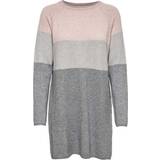 Only Short Knitted Dress - Pink/Mahogany Rose