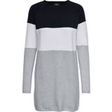 Only Short Knitted Dress - Blue/Night Sky