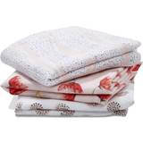 Aden + Anais Picked for You Squares Poppies Muslin 3-pack