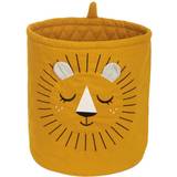 Animals - Gula Förvaringskorgar Roommate Lion Storage Basket