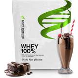 Beta-Alanin - Vassleproteiner Proteinpulver Body Science Whey 100% Double Rich Chocolate 1kg