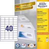 Avery Multipurpose General-use Labels 48.5x25.4cm