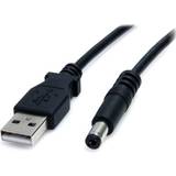 Kablar StarTech USB A-5.5mm Power Cable M-M 0.9m