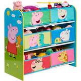 Multifärgade Hyllor Hello Home Peppa Pig Kid's Toy Storage Unit