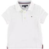 Korta ärmar Pikétröjor Barnkläder Tommy Hilfiger Boy's Classic Short Sleeve Polo Shirt - Bright White (KB0KB03975123)