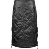 Dam - Nylon Termokjolar Skhoop Mary Mid Down Skirt - Black