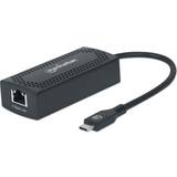 Intellinet Nätverkskort Intellinet Manhattan USB C to 5Gigabit Ethernet Card (153461)