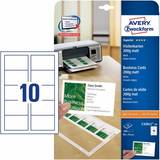 Fotopapper Avery Superior Business Cards 200g/m² 100st