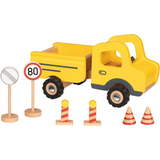 Byggarbetsplatser Arbetsfordon Goki Construction site Vehicle with Traffic Signs 55894