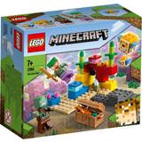 Lego Minecraft på rea Lego Minecraft The Coral Reef 21164