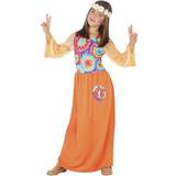 Klänningar - Orange Dräkter & Kläder Atosa Hippie Girl Costume