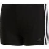 18-24M Badbyxor Barnkläder adidas Boy's 3-Stripes Swim Boxers - Black/White (DP7540)