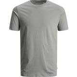 Jack & Jones Dam T-shirts Jack & Jones Ecological Cotton-Sewed T-shirt - Grey/Sedona Sage