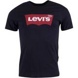 Herr - L T-shirts Levi's Standard Housemark Tee - Black